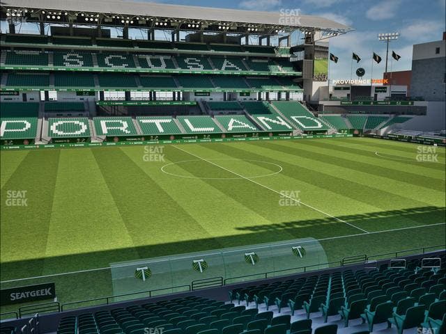 Providence Park - Section 116 Seat View