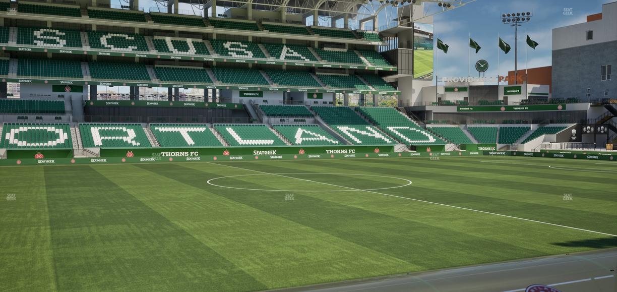 Providence Park - Section 116 Seat View