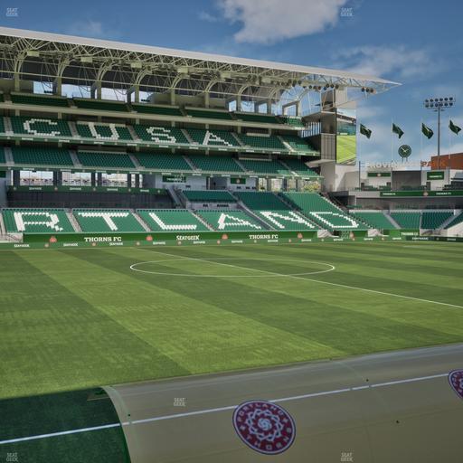Providence Park - Section 116 Seat View