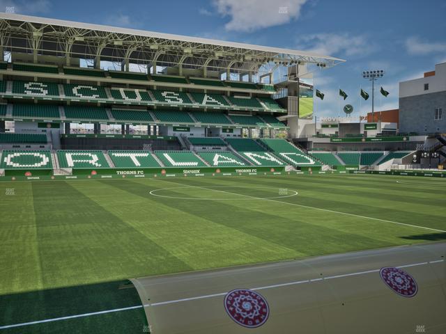 Providence Park - Section 116 Seat View