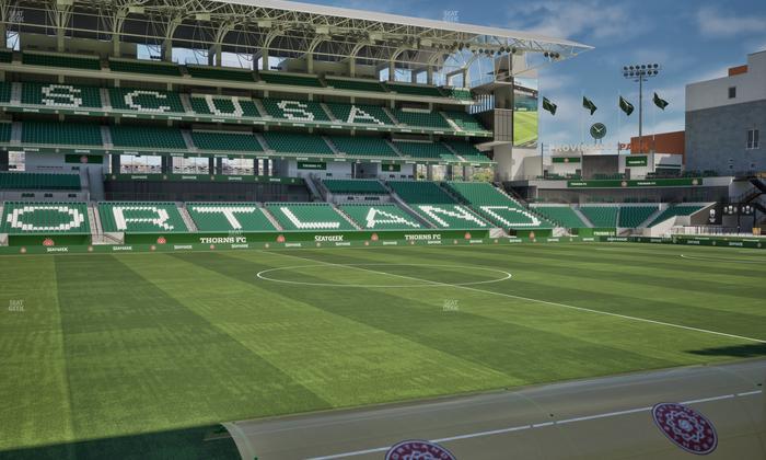 Providence Park - Section 116 Seat View