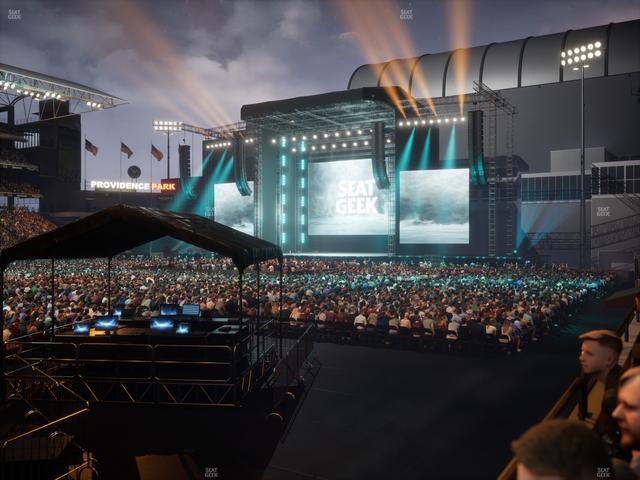 Providence Park - Section 116 Seat View
