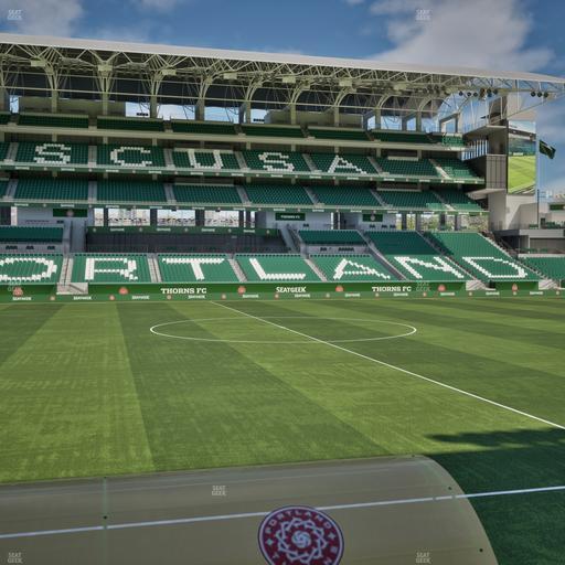 Providence Park - Section 117 Seat View