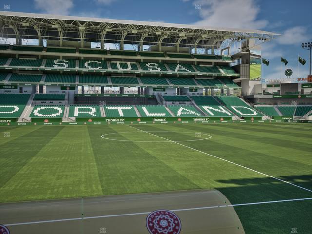 Providence Park - Section 117 Seat View