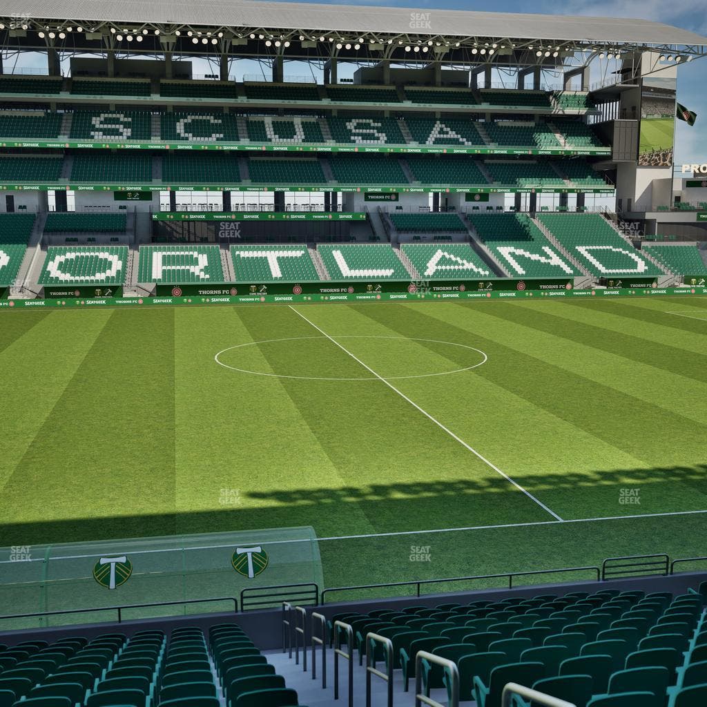 Providence Park - Section 117 Seat View