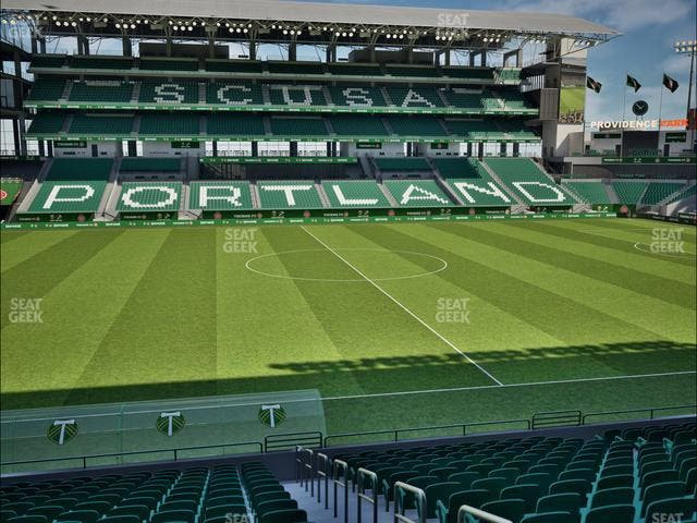 Providence Park - Section 117 Seat View