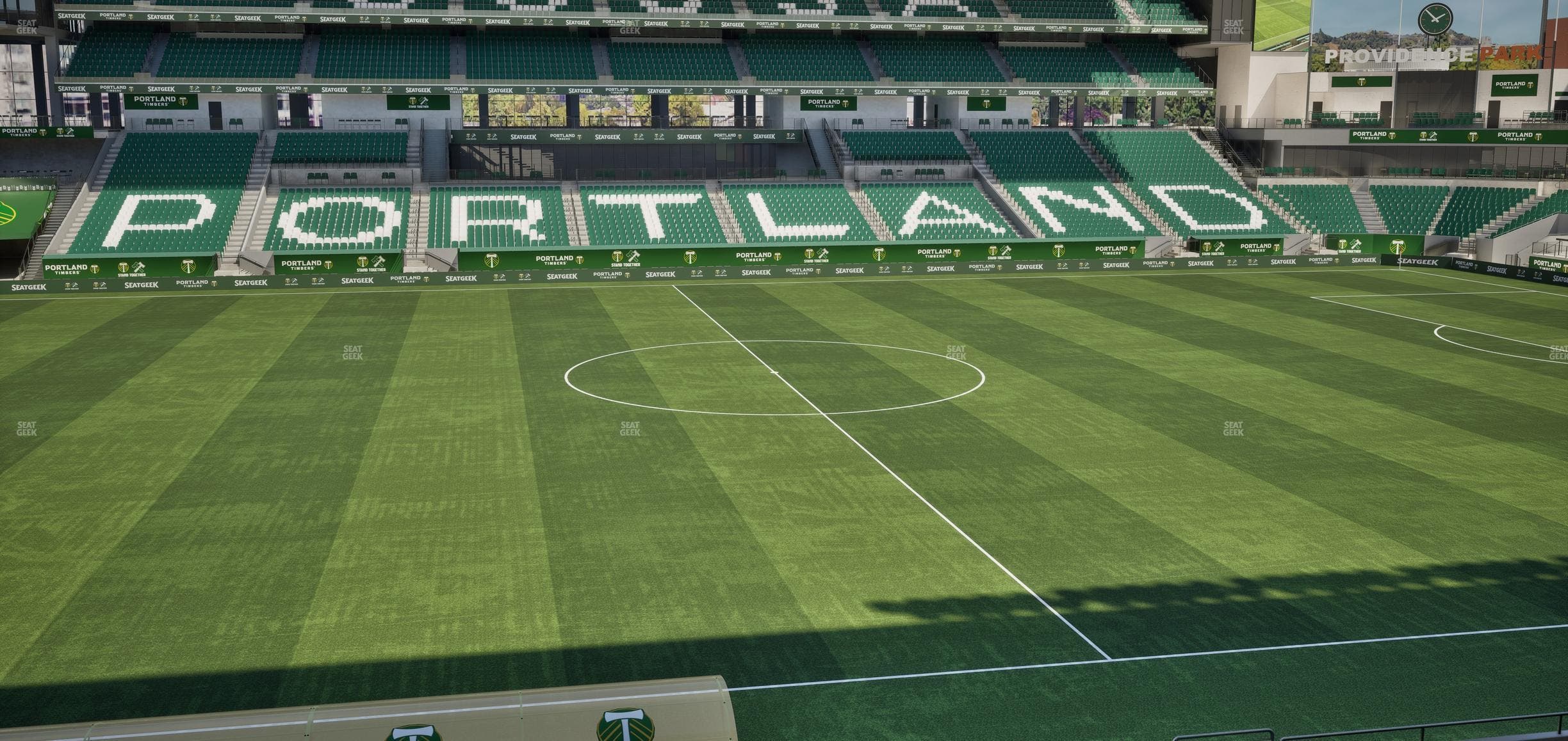 Providence Park - Section 117 Seat View