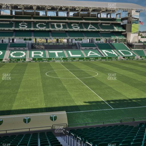 Providence Park - Section 117 Seat View