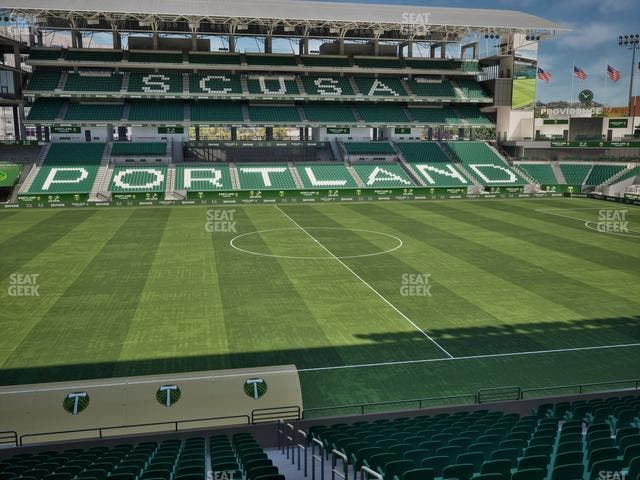 Providence Park - Section 117 Seat View