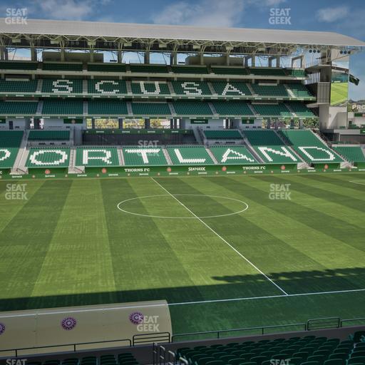 Providence Park - Section 117 Seat View
