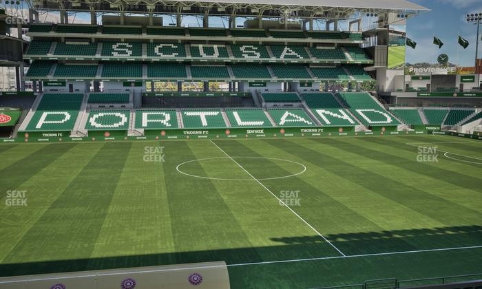 Providence Park - Section 117 Seat View