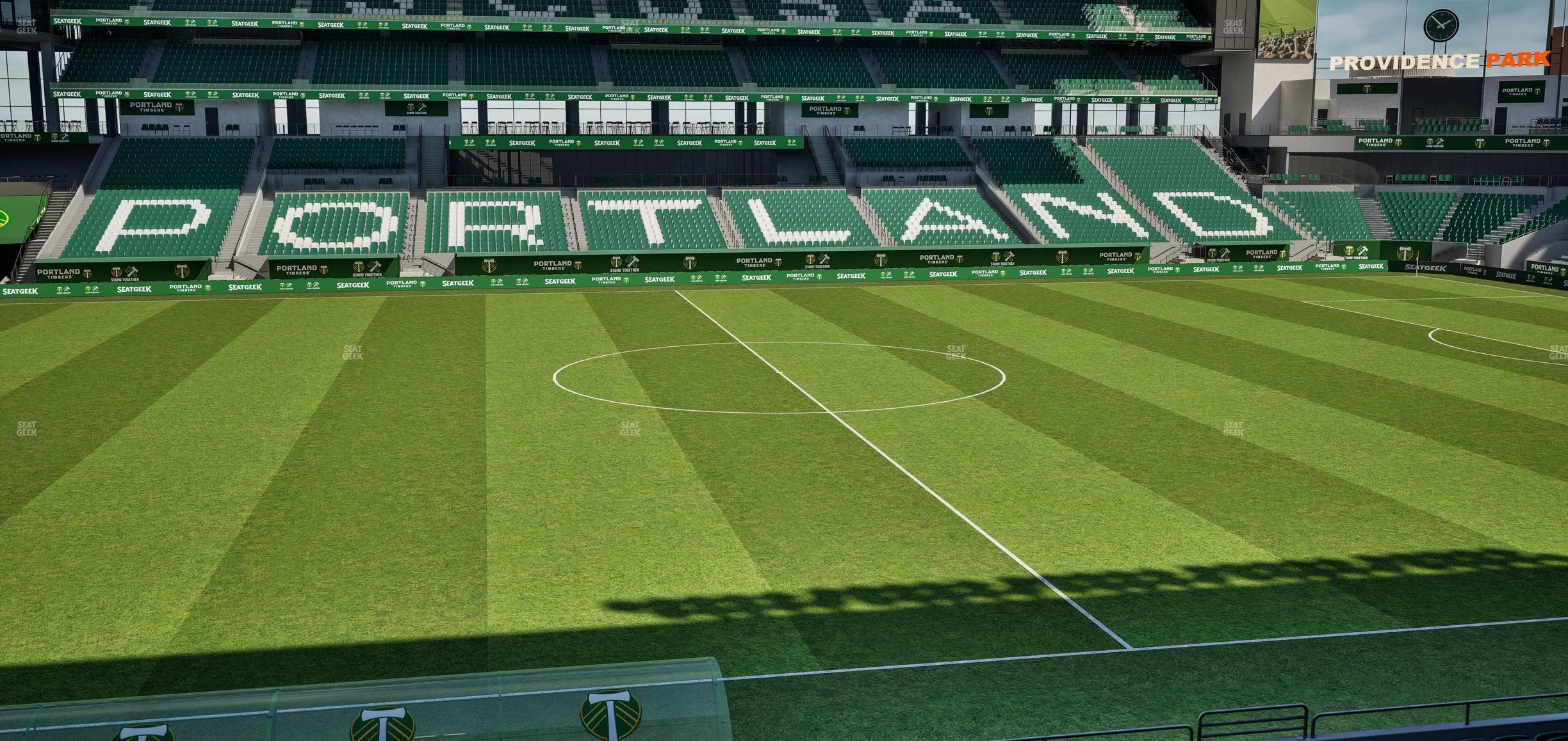Providence Park - Section 117 Seat View