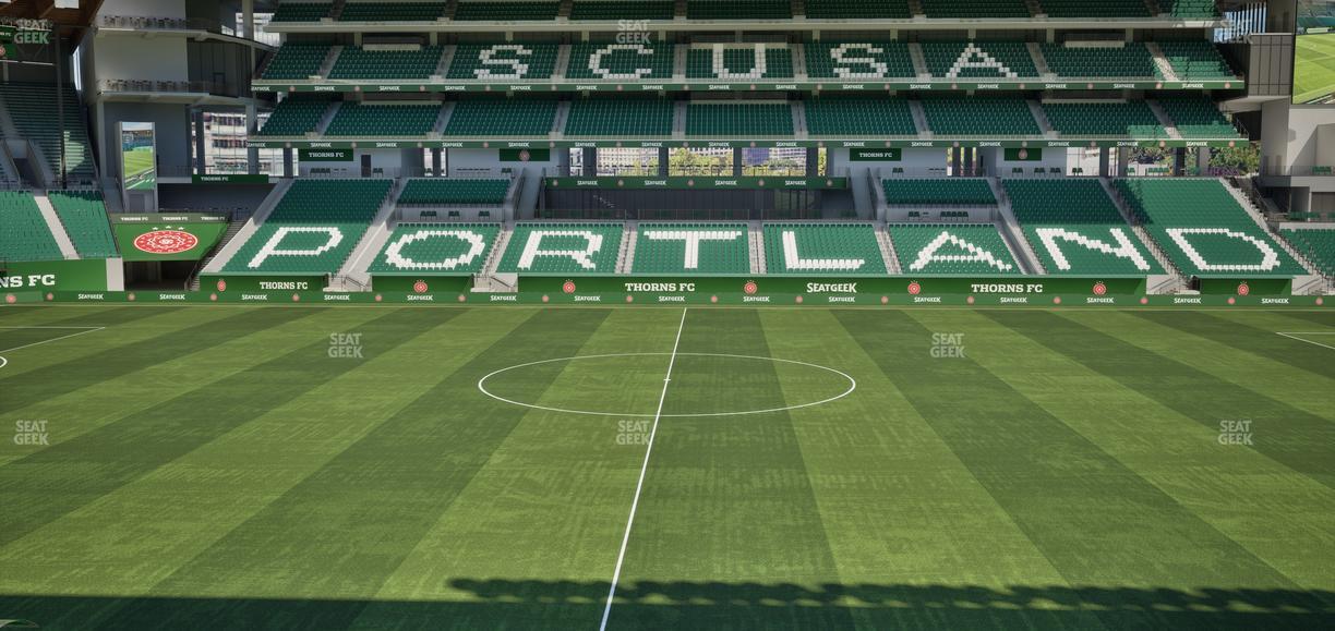 Providence Park - Section 118 Seat View