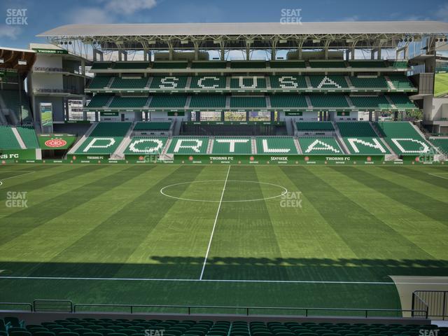 Providence Park - Section 118 Seat View