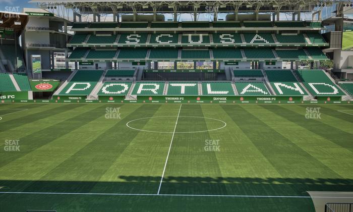 Providence Park - Section 118 Seat View