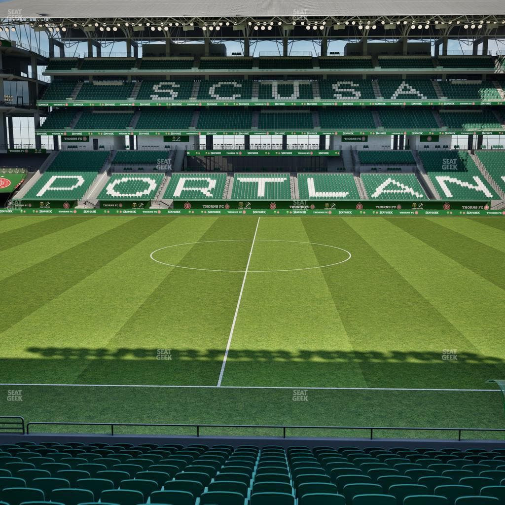 Providence Park - Section 118 Seat View