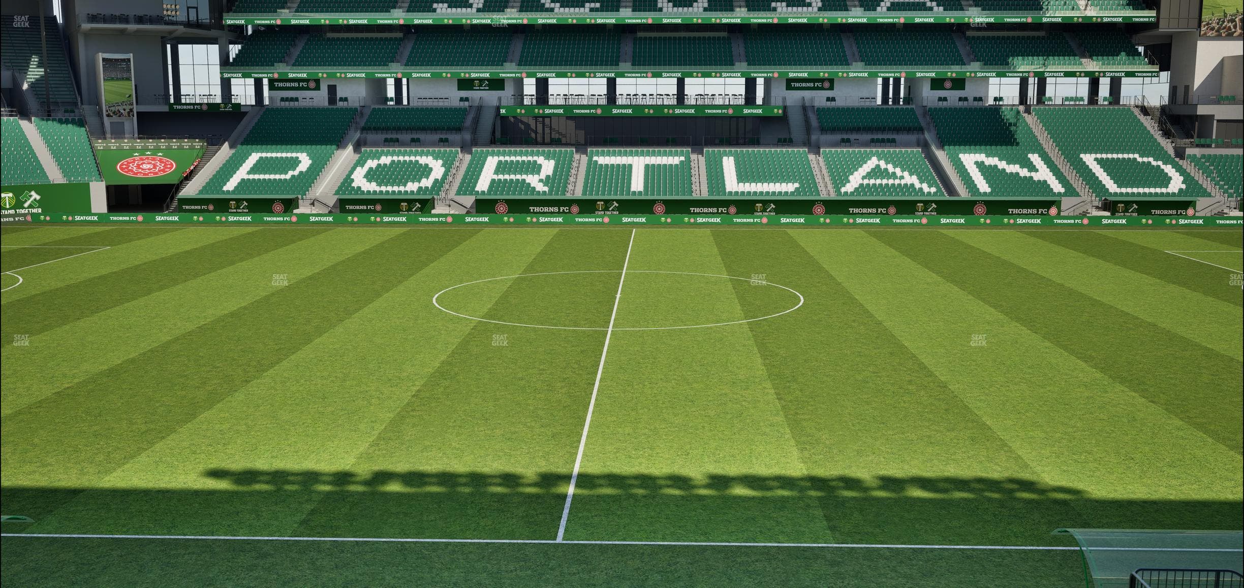 Providence Park - Section 118 Seat View