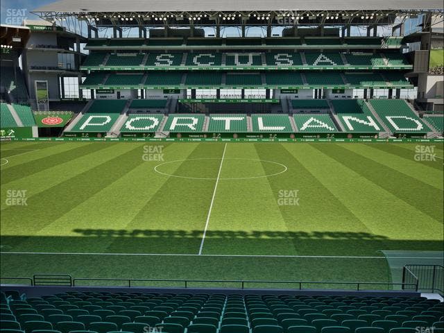 Providence Park - Section 118 Seat View