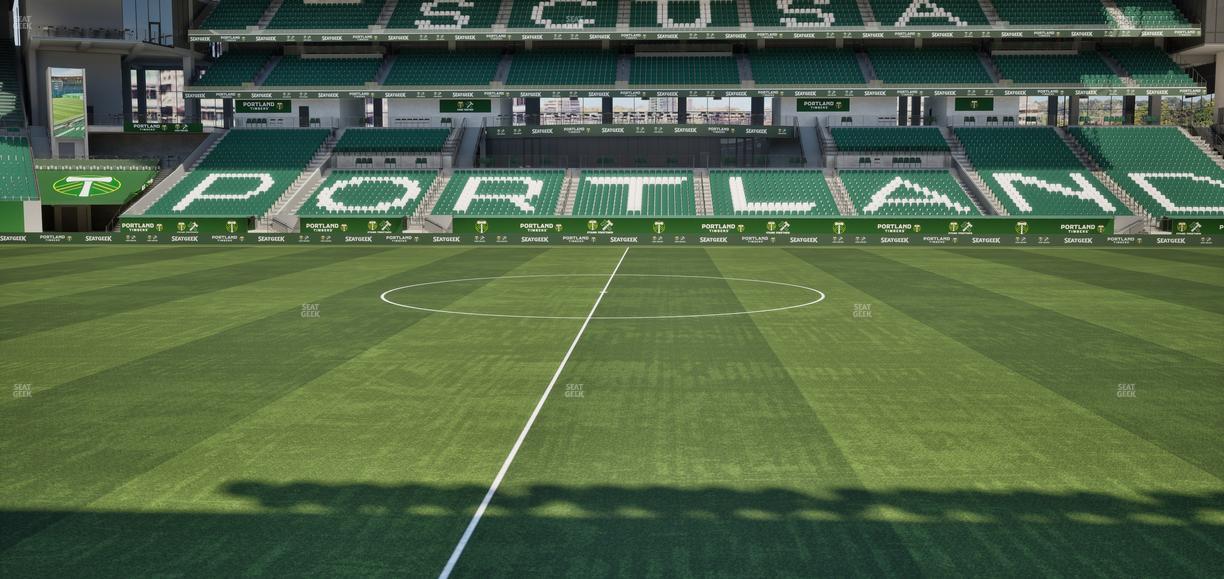 Providence Park - Section 118 Seat View