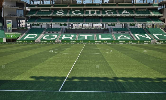 Providence Park - Section 118 Seat View