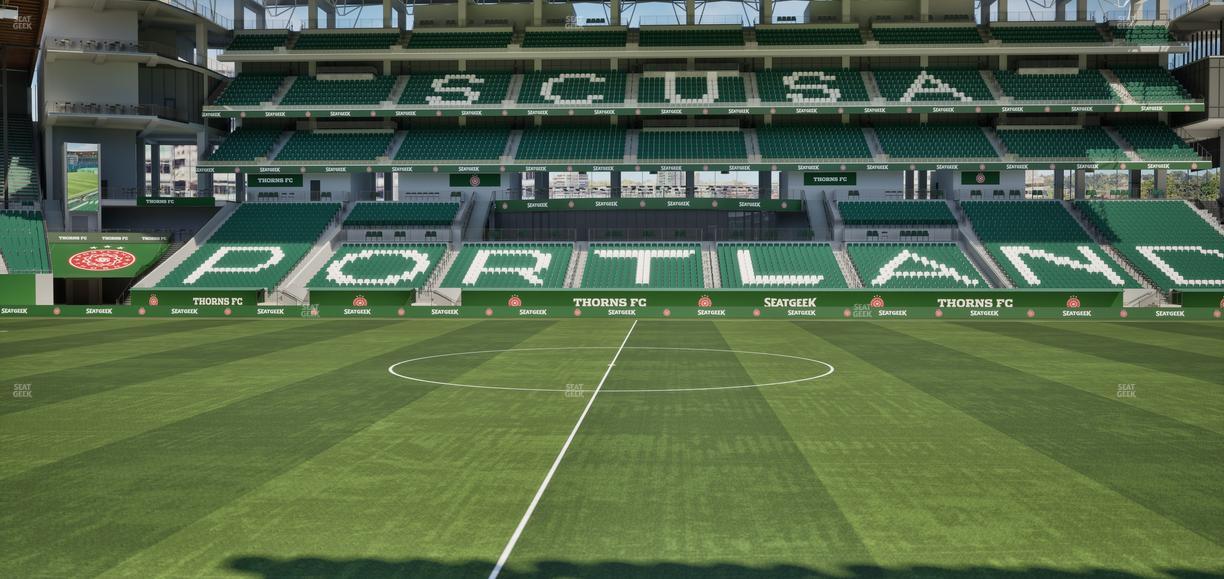 Providence Park - Section 118 Seat View