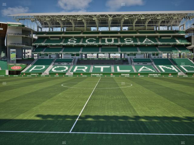 Providence Park - Section 118 Seat View
