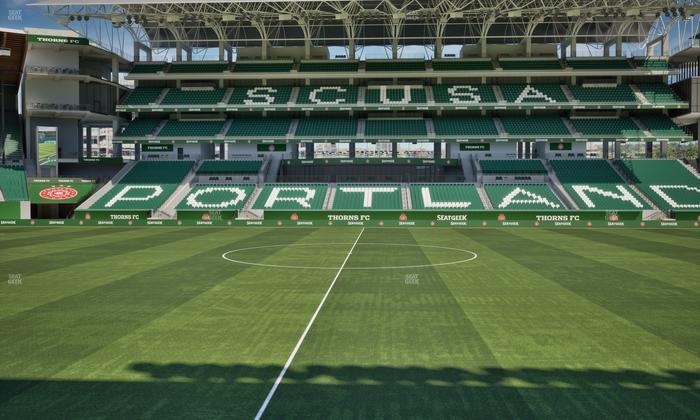 Providence Park - Section 118 Seat View