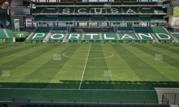 Providence Park - Section 118 Seat View