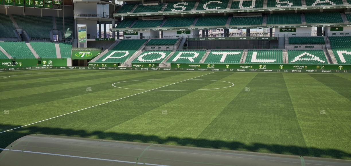 Providence Park - Section 119 Seat View
