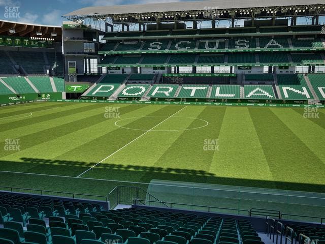 Providence Park - Section 119 Seat View