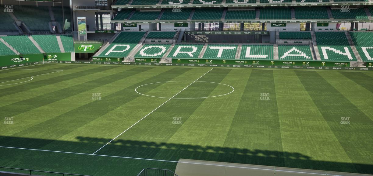 Providence Park - Section 119 Seat View