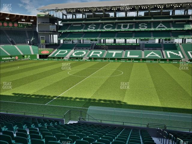 Providence Park - Section 119 Seat View