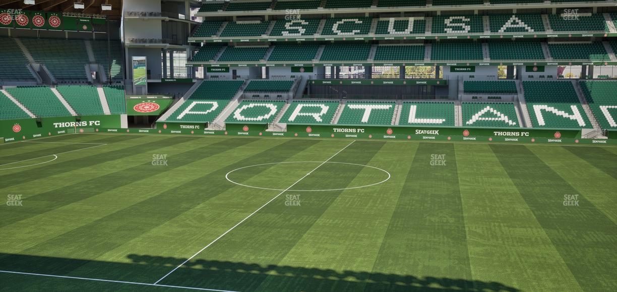 Providence Park - Section 119 Seat View
