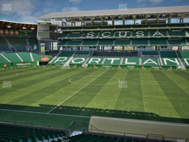 Providence Park - Section 119 Seat View
