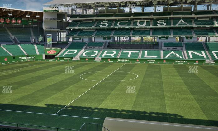 Providence Park - Section 119 Seat View