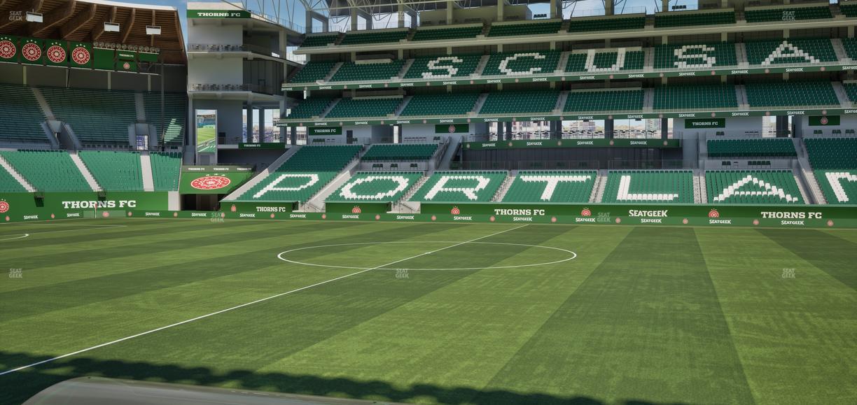 Providence Park - Section 119 Seat View