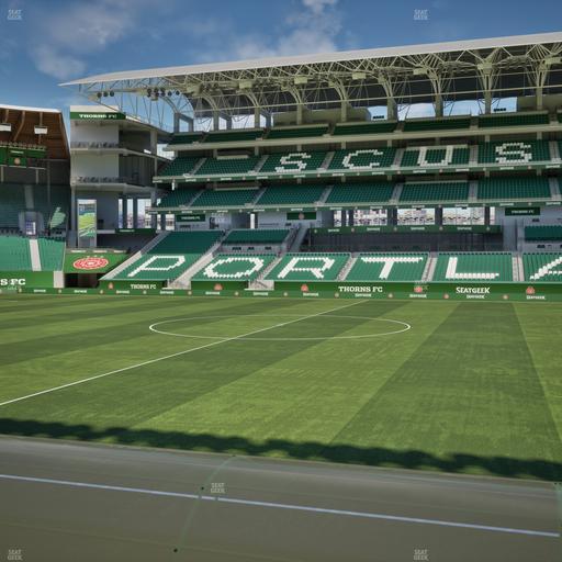 Providence Park - Section 119 Seat View