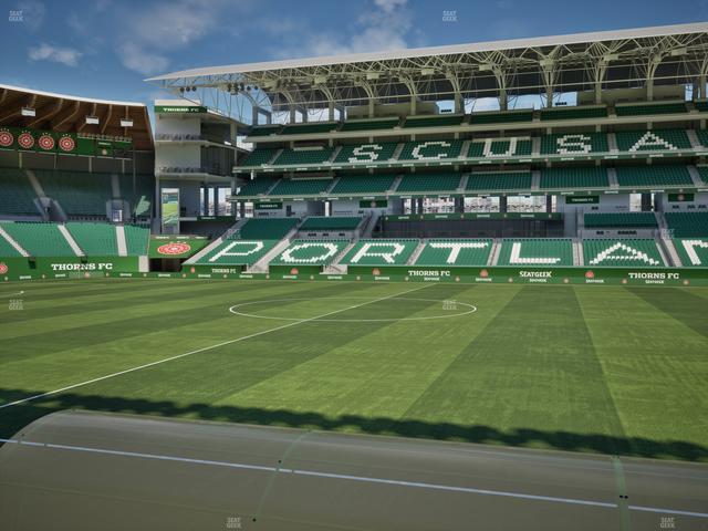 Providence Park - Section 119 Seat View
