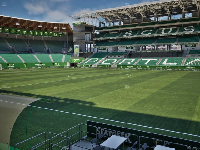 Providence Park - Section 120 Seat View
