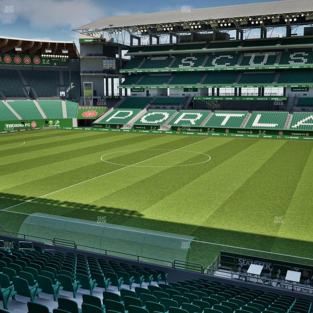 Providence Park - Section 120 Seat View