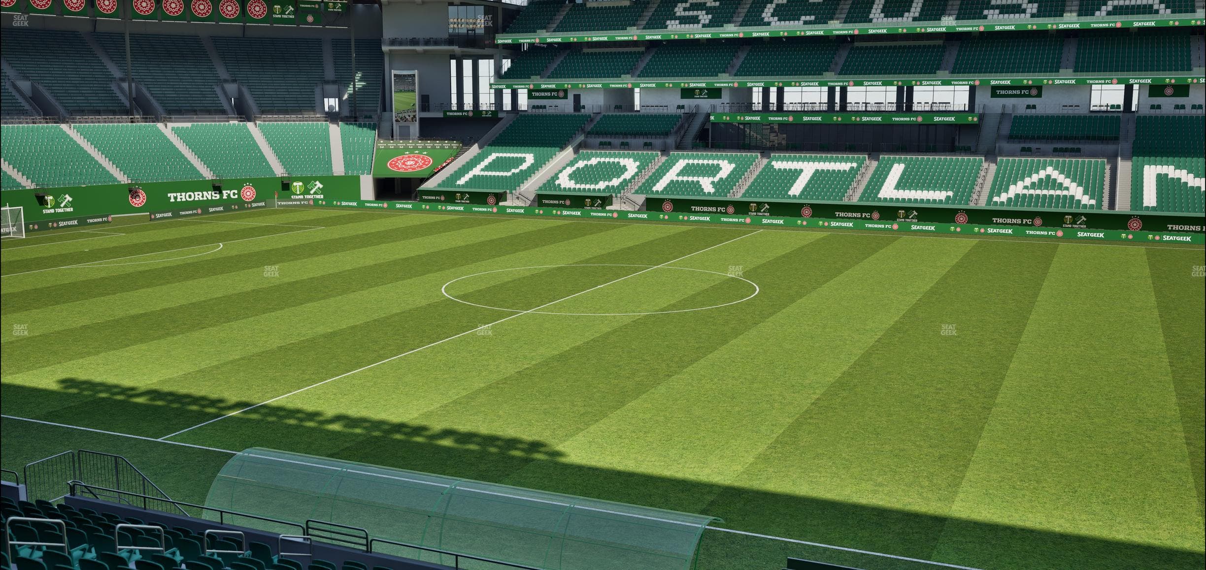 Providence Park - Section 120 Seat View