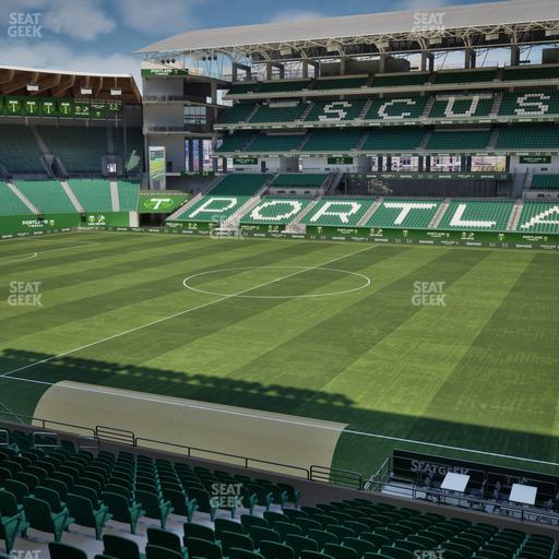 Providence Park - Section 120 Seat View