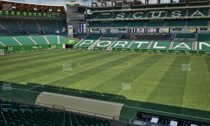 Providence Park - Section 120 Seat View