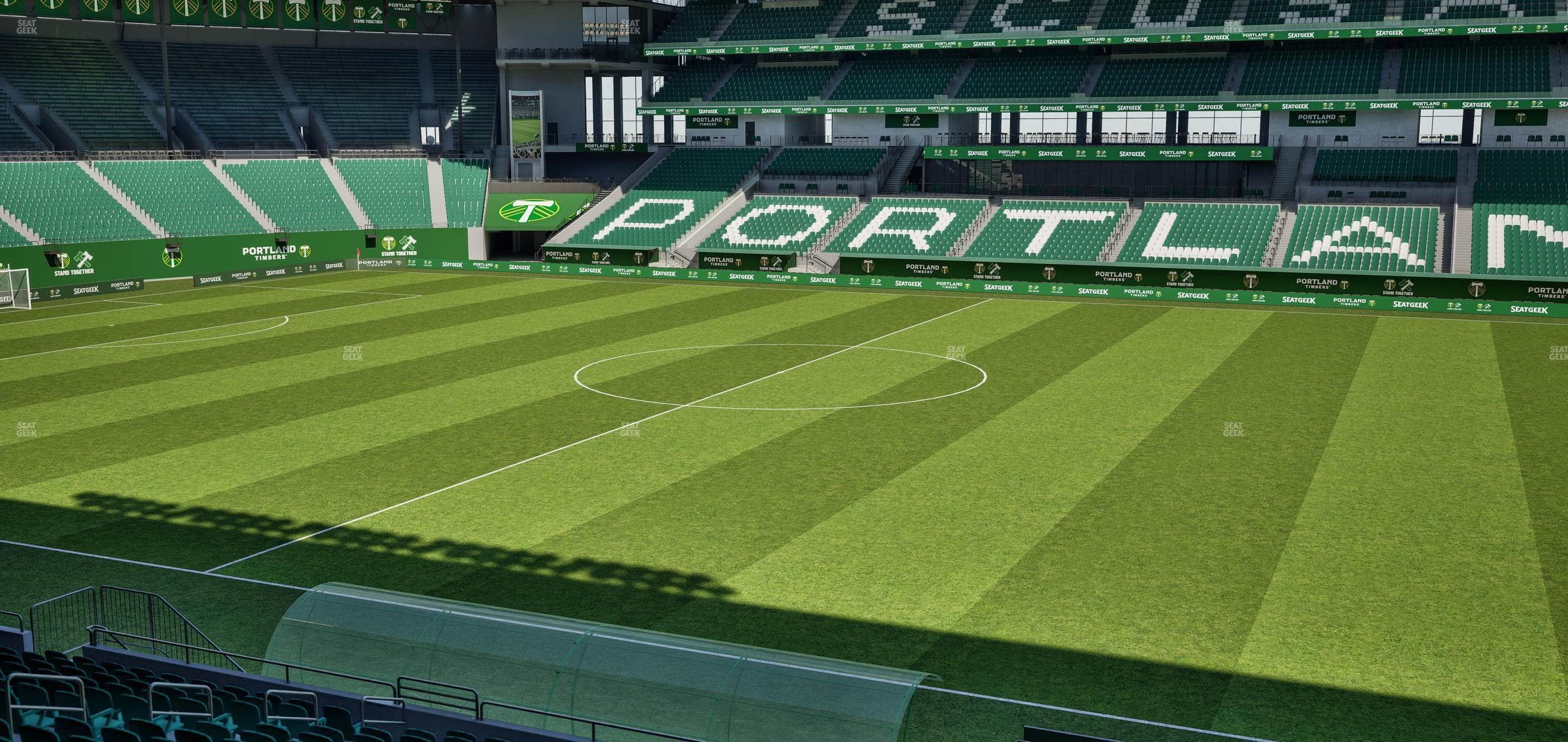 Providence Park - Section 120 Seat View