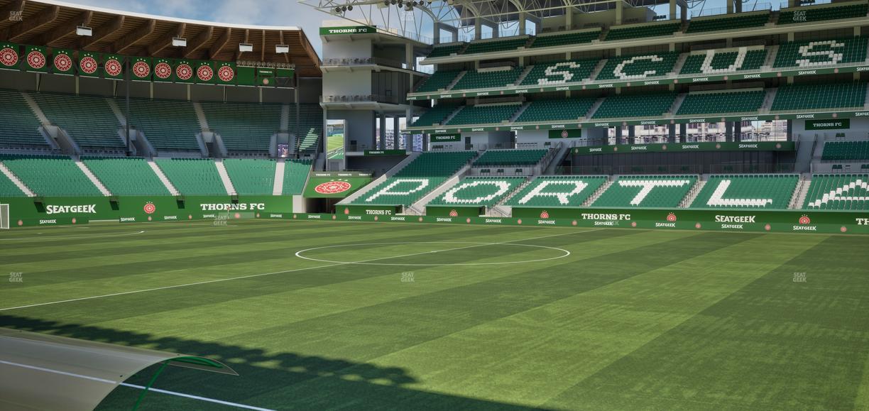 Providence Park - Section 120 Seat View