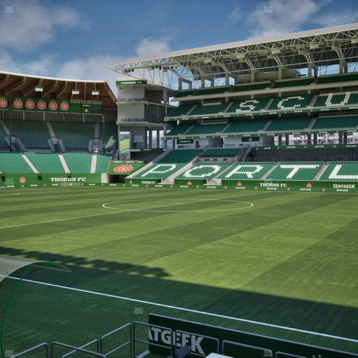 Providence Park - Section 120 Seat View