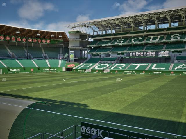Providence Park - Section 120 Seat View