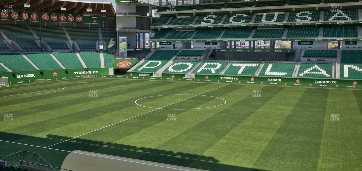Providence Park - Section 120 Seat View