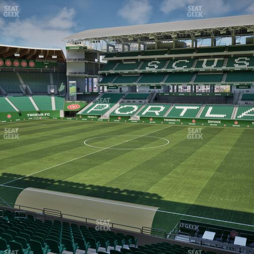 Providence Park - Section 120 Seat View