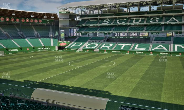 Providence Park - Section 120 Seat View